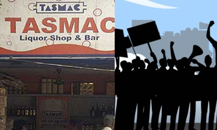 Stir against Tasmac outlet selling liquor round the clock in Thanjavur