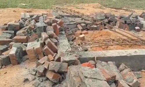 Tamil Nadu: Villagers booked for demolishing under-construction auditorium