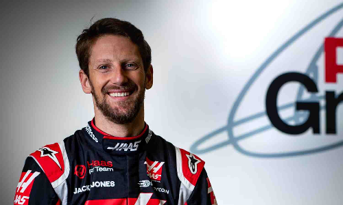 Grosjean to drive F1 car for first time since fiery crash in 2020