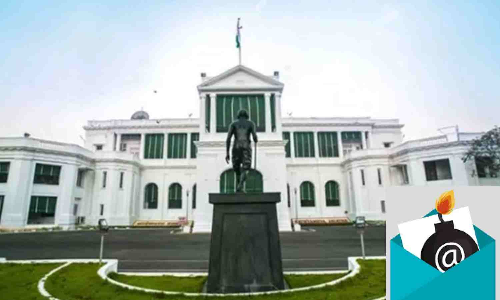 Bomb threat via email targets Raj Bhavan; Police launch manhunt