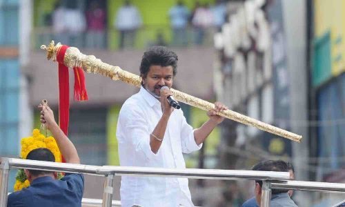 Vijay star for all, why TVK didn’t seek bigger venue, asks judge Vijay star for all, why TVK didn’t seek bigger venue, asks judge