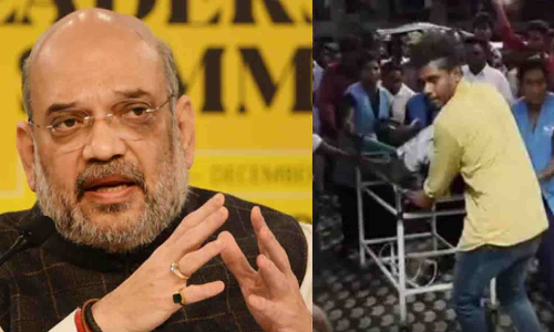 TVK stampede: Union Minister Amit Shah speaks to TN Governor Ravi, CM Stalin