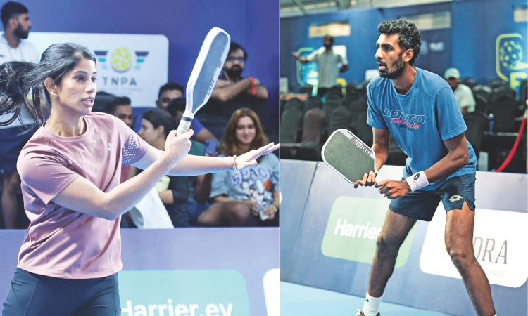 Prajnesh, Joshna help kick off Pickleball by the Bay Prajnesh, Joshna help kick off Pickleball by the Bay