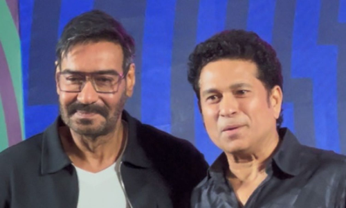 Entertainment meets cricket as Ajay Devgn, Sachin Tendulkar announce second season of ISPL