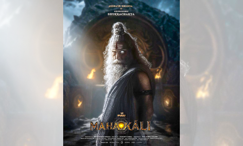 Akshaye Khannas look as Asura guru Shukracharya in Puja Kollurus Mahakali released
