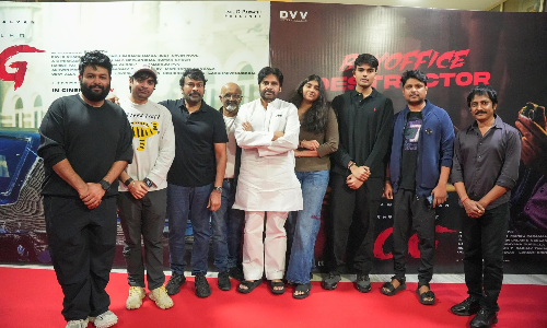 OG is a brilliantly made underworld gangster film on par with Hollywood standards, says Chiranjeevi