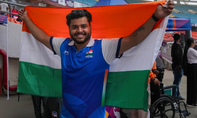 Yogesh Kathuniya wins yet another silver in World Para Athletics Cships