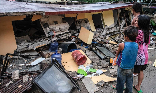 At least 69 people killed in powerful earthquake that hit the Philippines