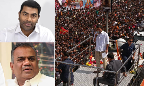 Karur stampede: Hunt on for TVK’s Anand; Centre asks if Vijay’s security had lapses Karur stampede: Hunt on for TVK’s Anand; Centre asks if Vijay’s security had lapses