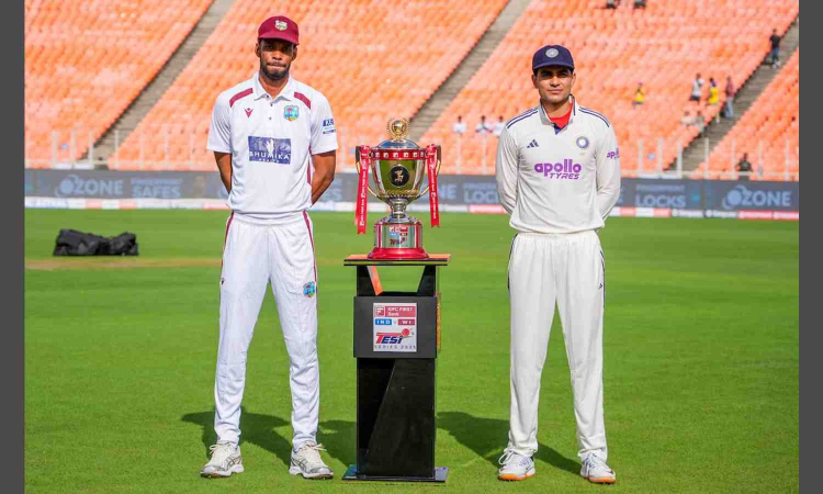 West Indies opt to bat against India in first Test West Indies opt to bat against India in first Test