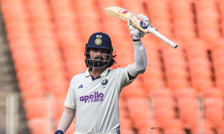 KL Rahul slams half-century as India reach 121/2 at stumps against West Indies