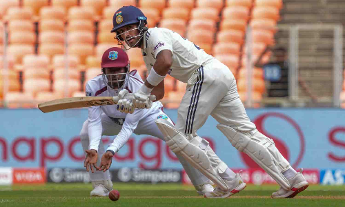 Jurel, Jadeja fire India’s lead to 164 runs at tea on Day Two against West Indies