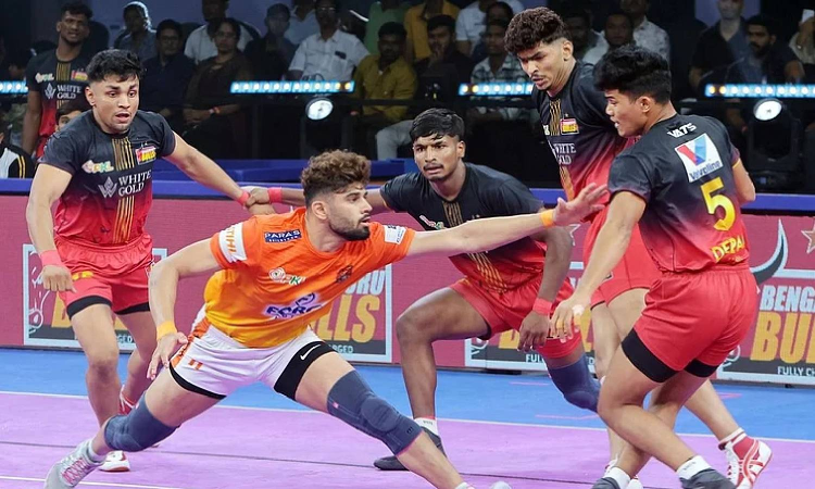 PKL season 12: Puneri Paltan tames Bulls in tie-breaker thriller