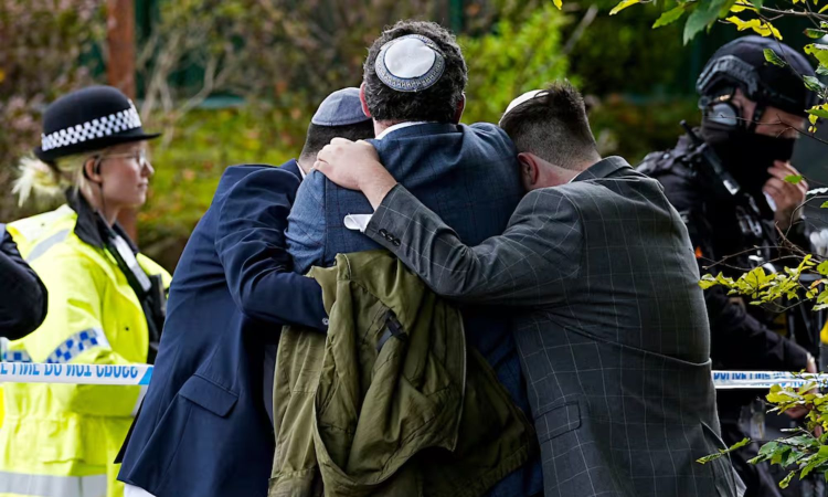 One of two victims in Manchester synagogue attack may have been killed by bullet fired by police