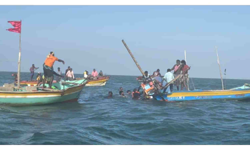 Mandaadi film crew’s boat capsizes off Thondi coast, Rs60L worth camera lost Mandaadi film crew’s boat capsizes off Thondi coast, Rs60L worth camera lost