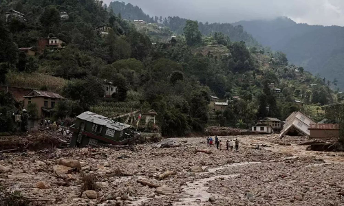 40 killed in landslides, floods triggered by downpour in Nepal 40 killed in landslides, floods triggered by downpour in Nepal