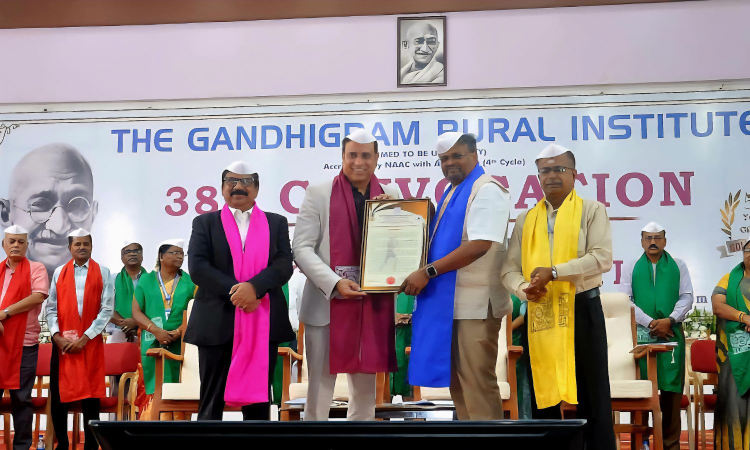 GRI confers honorary doctorate on VVS Laxman