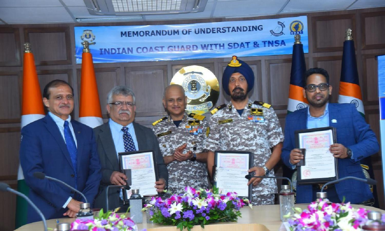 ICG, SDAT, TNSA sign new MoU, revive Coast Guard Regatta event