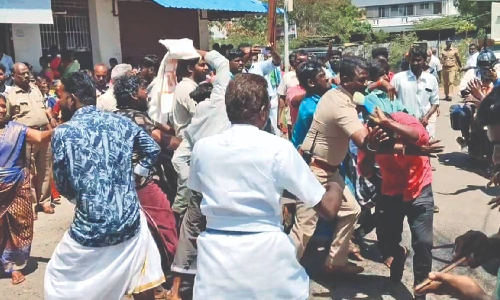 Villagers attempt self-immolation against solar power plant in Tenkasi