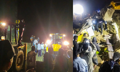 18 killed as landslide hits bus in Himachals Bilaspur; rescue operation on