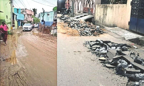 Why dig up newly laid roads? fume Perungalathur residents