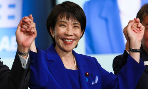 Japans first female leader is ultraconservative star from male-dominated party
