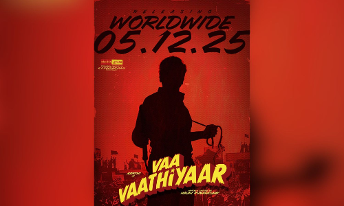Karthi-starrer ‘Vaa Vaathiyaar’ to hit screens on December 5 Karthi-starrer ‘Vaa Vaathiyaar’ to hit screens on December 5