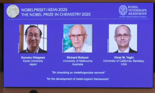 Susumu Kitagawa, Richard Robson, Omar M Yaghi share Nobel Prize in chemistry