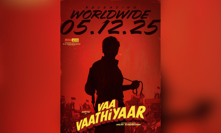 Karthi-starrer ‘Vaa Vaathiyaar’ to hit screens on December 5