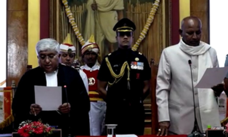 Justice Soumen Sen sworn in as Chief Justice of Meghalaya High Court