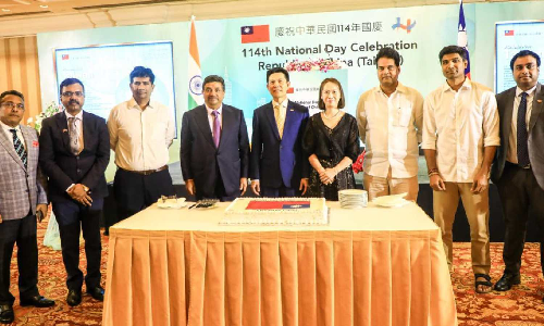 Taiwan celebrates 114th National Day in Chennai Taiwan celebrates 114th National Day in Chennai
