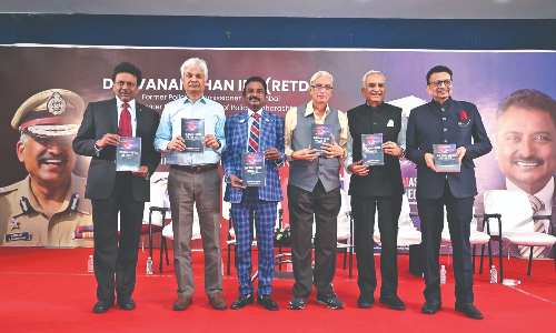 Former top cop’s book on cleaning up Mumbai underworld launched in Chennai