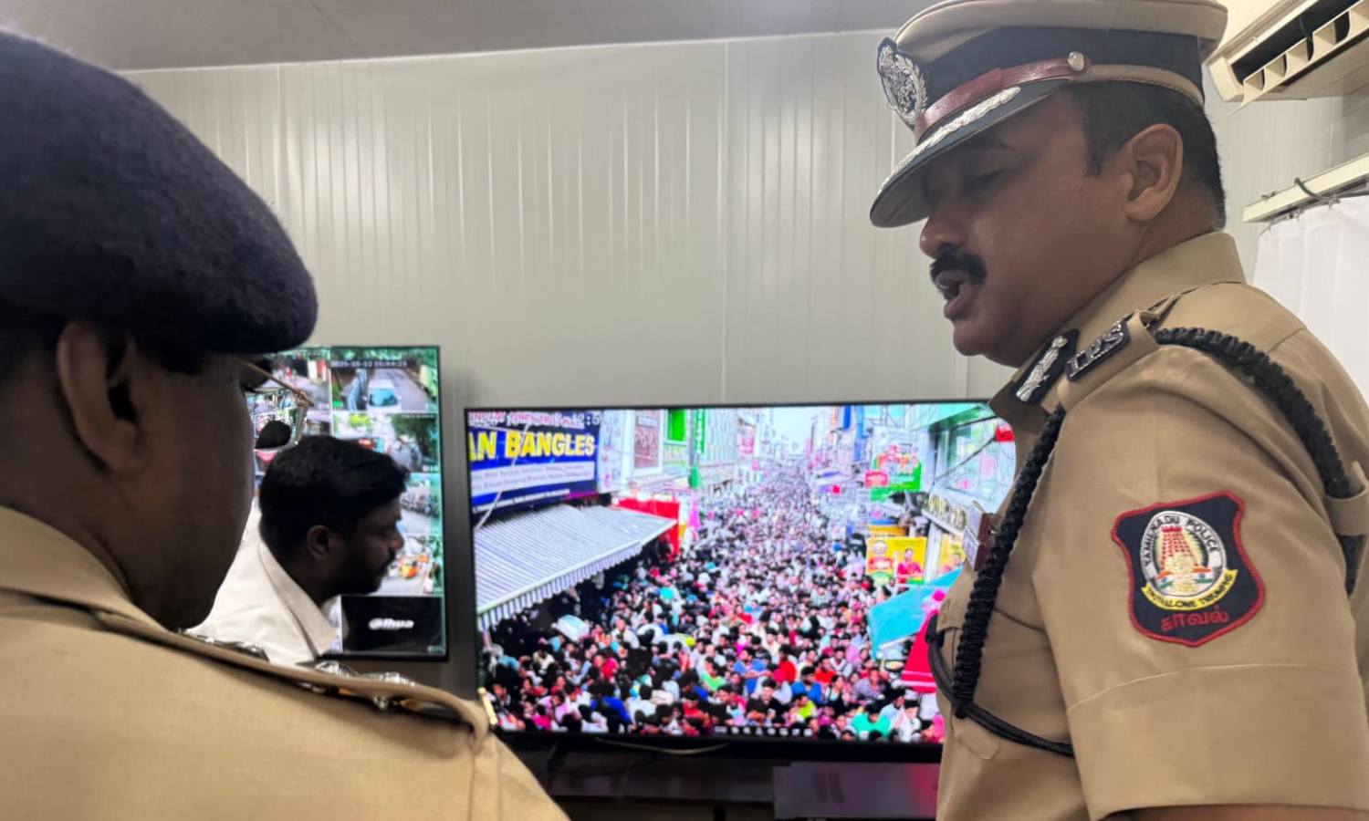 Chennai: Security beefed up in T Nagar to aid Deepavali shoppers