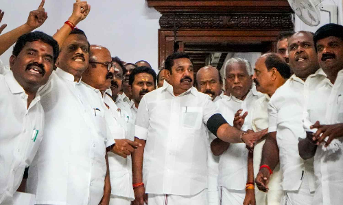 TN Assembly: ‘Speaker denied us the right to speak,’ says EPS after AIADMK stages walkout over Karur stampede