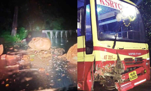 Tamil Nadu: Boulders crash into bus as heavy rain triggers landslide in Coonoor