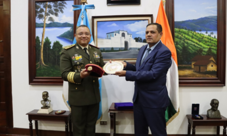 Indian envoy meets Guatemalan ministers, discusses health, defence cooperation Indian envoy meets Guatemalan ministers, discusses health, defence cooperation