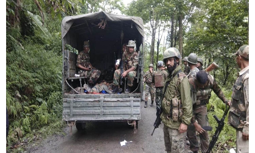 Three Army personnel hurt in terrorist attack in Assam