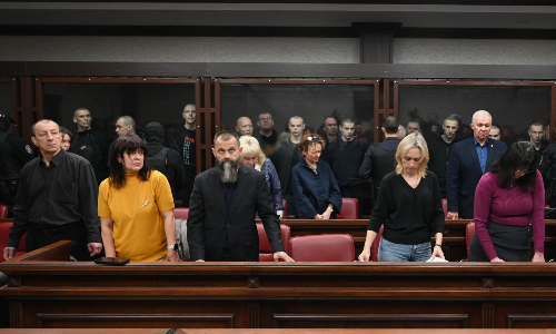 Russia convicts 15 captured Ukrainian soldiers on terrorism charges Russia convicts 15 captured Ukrainian soldiers on terrorism charges