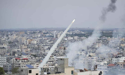 Israel strikes Gaza in first major test of ceasefire