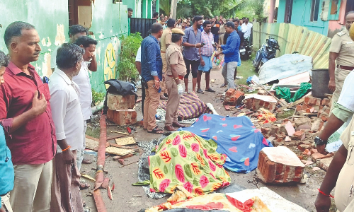 Ahead of Diwali, four killed in blast at illegal firecracker unit in Avadi house