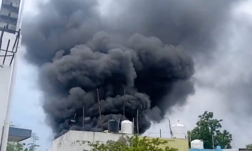 Diwali mishap: Fire breaks out at iron shop, paper godown in Vilangudi