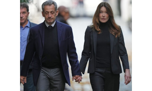Former French president Sarkozy begins 5-year prison sentence for campaign finance conspiracy Former French president Sarkozy begins 5-year prison sentence for campaign finance conspiracy