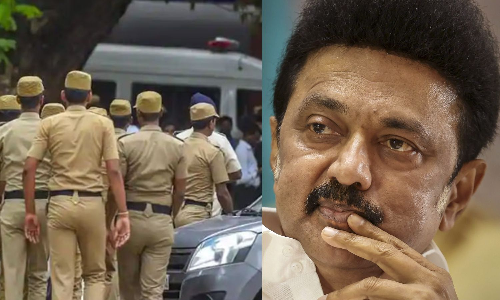 Stalin pays homage to police martyrs of state