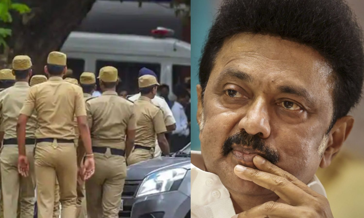 Stalin pays homage to police martyrs of state