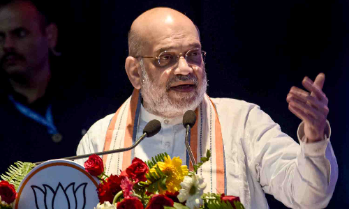 Each vote will prevent the return of jungle raj in Bihar: HM Amit Shah