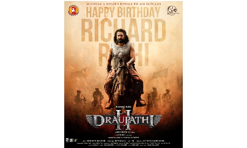 Richard Rishi to play king in Draupathi 2 ; second look unveiled