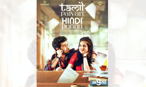 Sameer Ali Khans rom-com Tamil Paiyan Hindi Ponnu to hit screens on January 9 next year Sameer Ali Khans rom-com Tamil Paiyan Hindi Ponnu to hit screens on January 9 next year