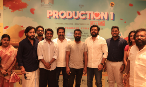 Vetrimaaran directs first shot of actor Ken Karunaass debut directorial
