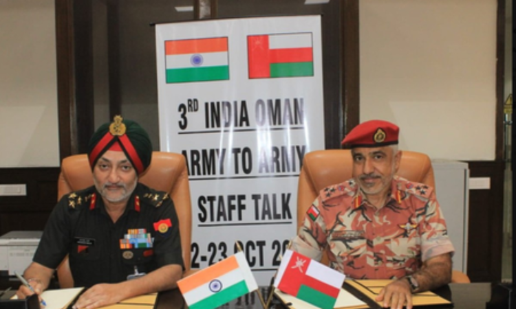 India, Oman discuss enhancing defence ties, deepening military training collaboration India, Oman discuss enhancing defence ties, deepening military training collaboration
