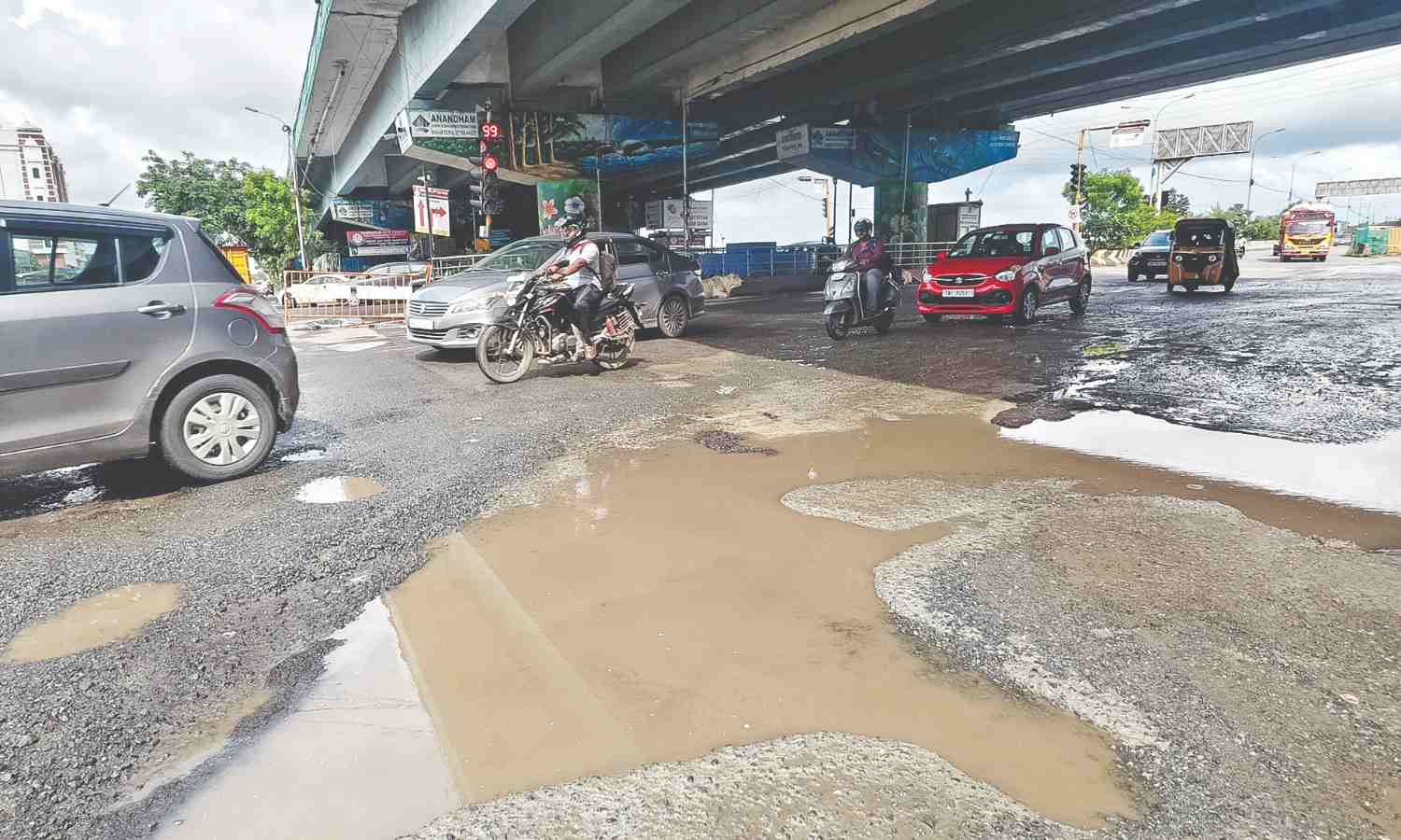 Roads to perdition: The terror of navigating through potholes, stagnated water in Chennai